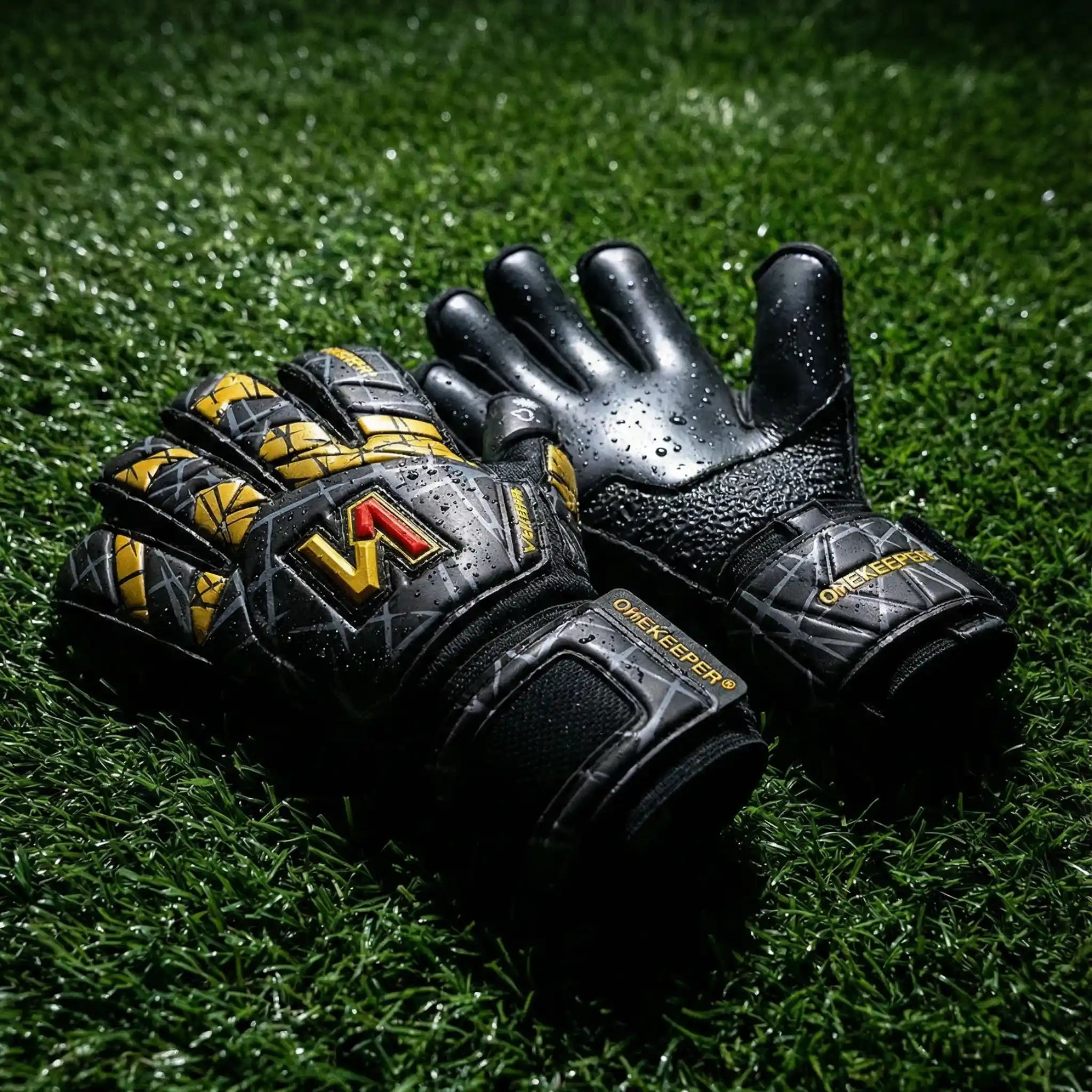 Vector Evolution Black and Gold with Finger Protection