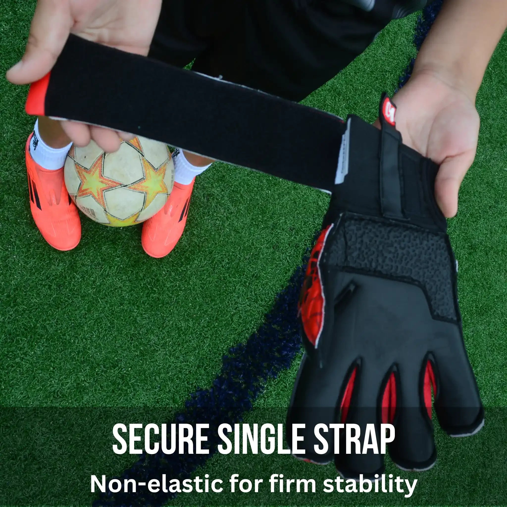 ONEKEEPER Vector Evolution Red with Single non-Elastic Strap