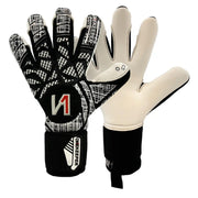 ONEKEEPER Finaty Black - Negative Cut Red and White Pro-Level Goalkeeper Gloves for Kids, Youth and Adults - ONEKEEPER USA