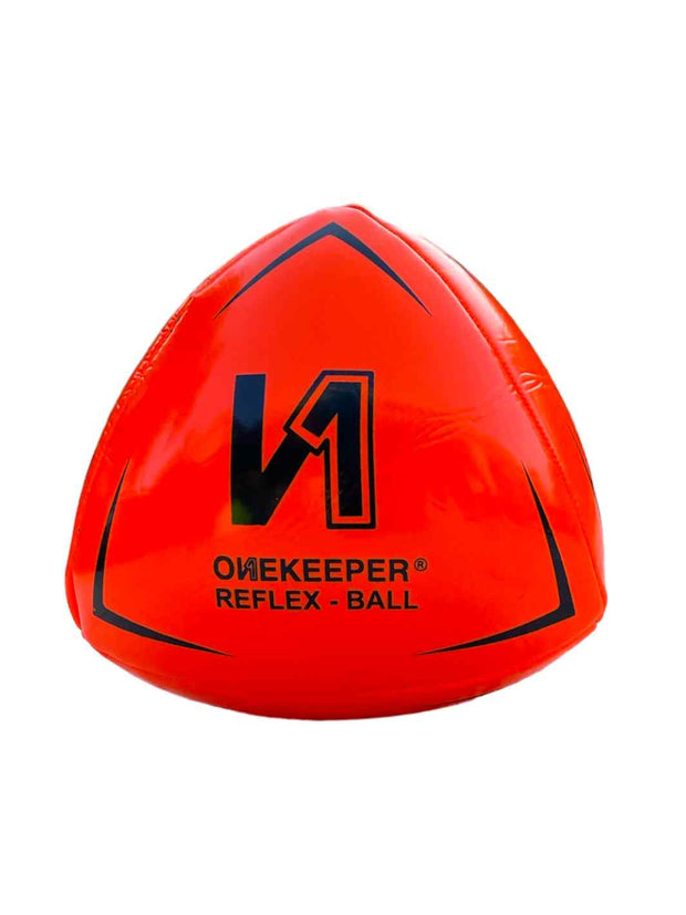 Fluoresce Orange ONEKEEPER Soccer Reflex & Reaction Balls for Agility Reflex and Speed, Coordination Training