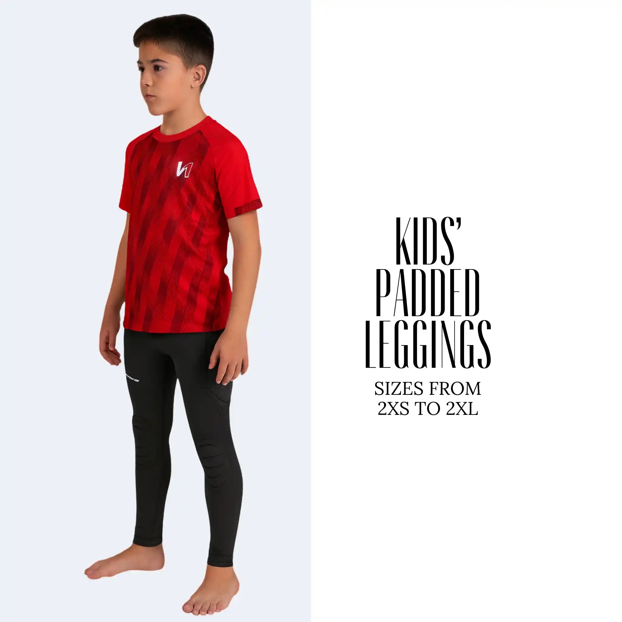 Goalkeeper Padded Leggings with Hip & Knee Protection