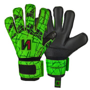 ONEKEEPER VECTOR Evolution Green Kids & Junior Goalkeepers | Removable Finger Saves | Spines Sold Separately