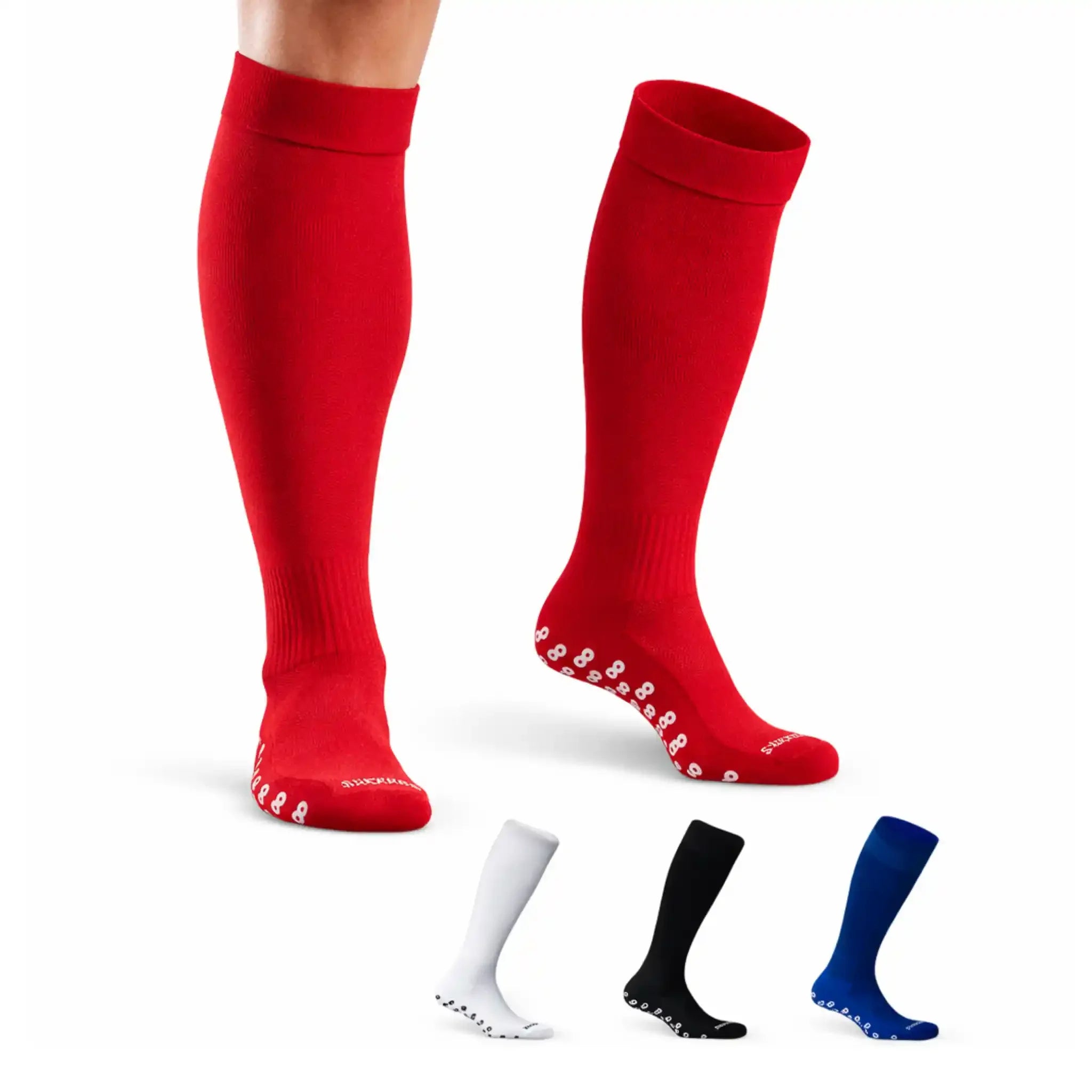 ONEKEEPER Long Grip Socks – Knee High Anti-Slip Sports Socks (No Logo)