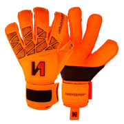 ONEKEEPER VECTOR Junior Fluorescent Orange Kids & Junior Goalkeepers | Removable Finger Saves (Spines not Included) - ONEKEEPER USA