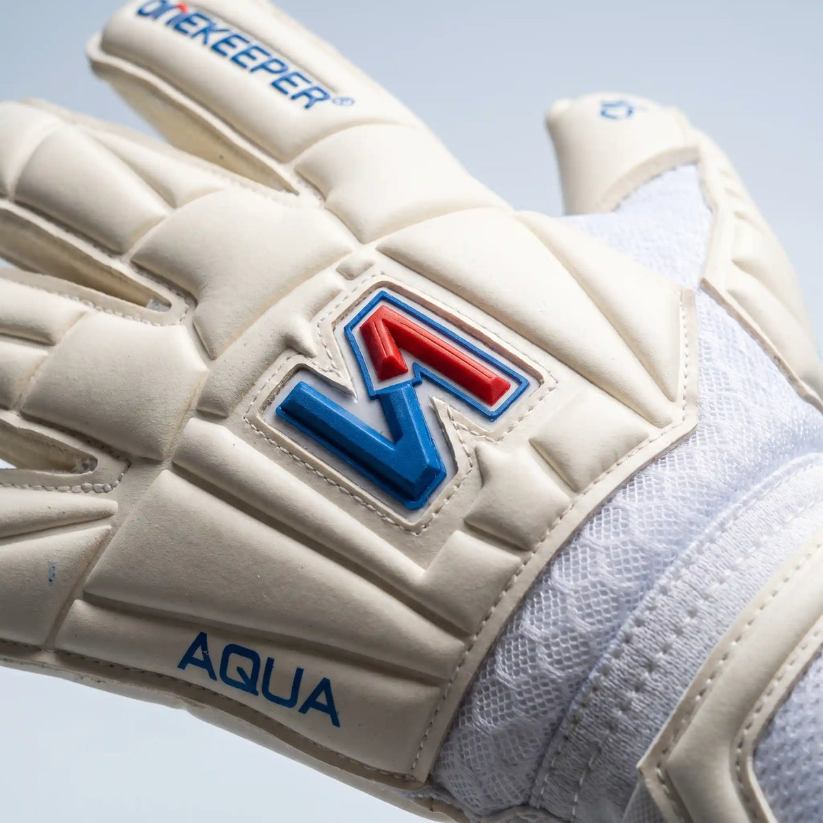 Retro Roll Finger Goalkeeper Gloves - 3.5mm German Aqua Latex