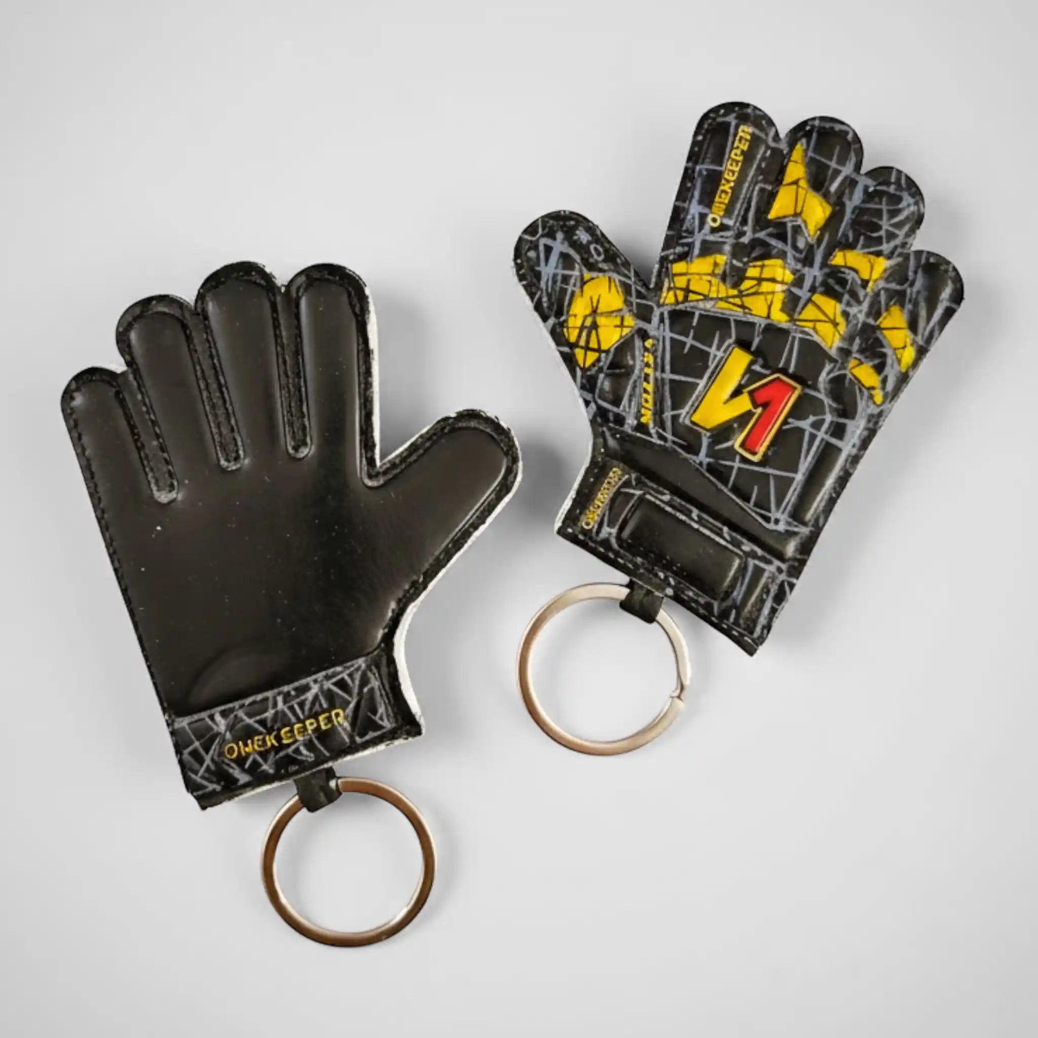 Goalkeeper Glove Keychain  for Backpacks, Bags, Keys & Gifts
