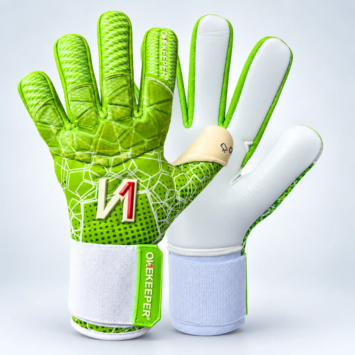 C-TEC Green Cold Weather Goalkeeper Gloves