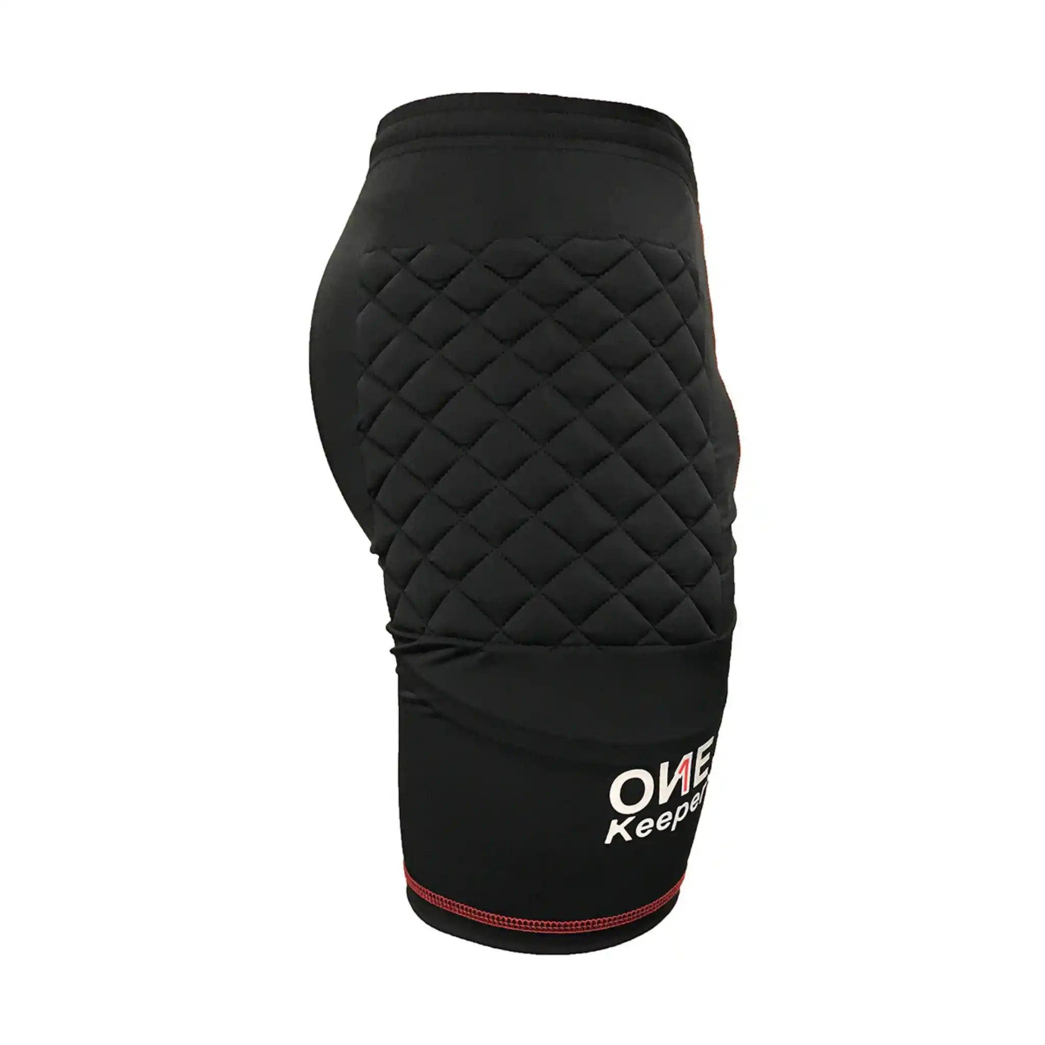 ONEKEEPER Unisex's Black Compression Short Padded for Goalkeeping, All Seasons - ONEKEEPER USA