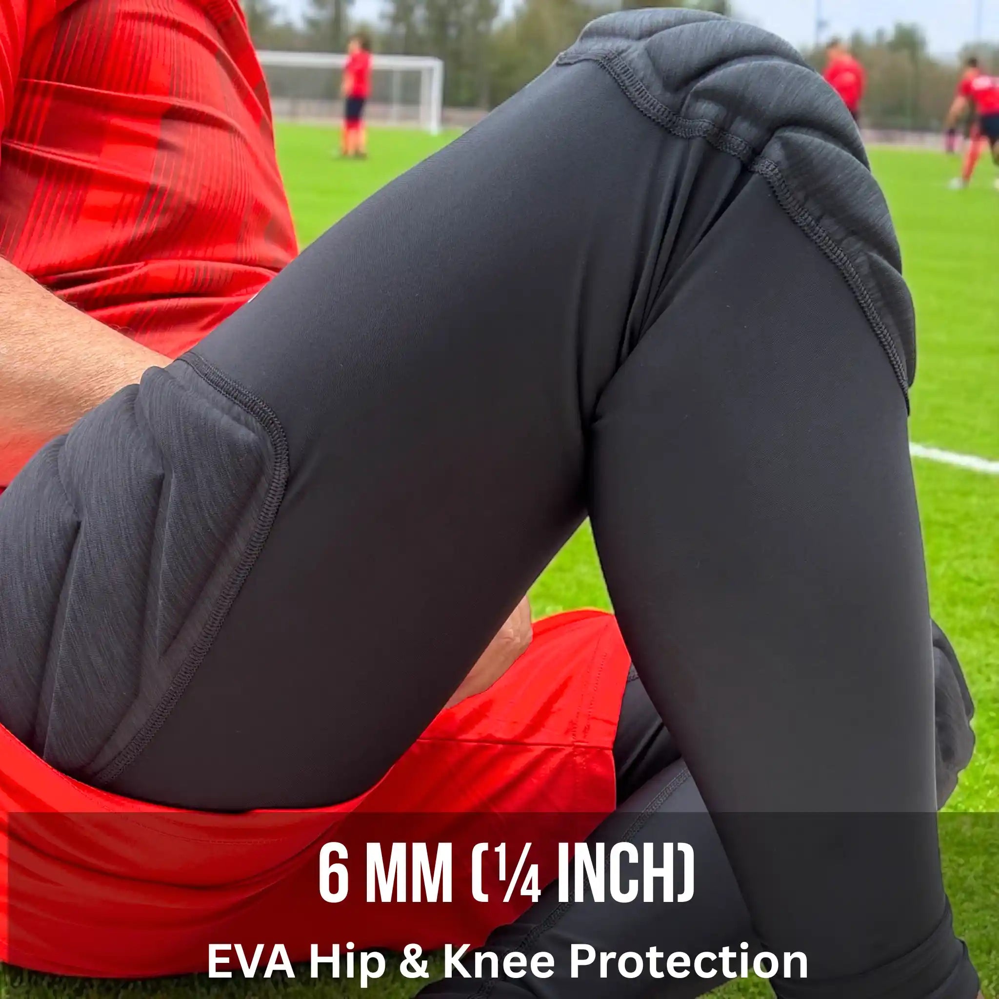 Goalkeeper Padded Leggings with Hip & Knee Protection