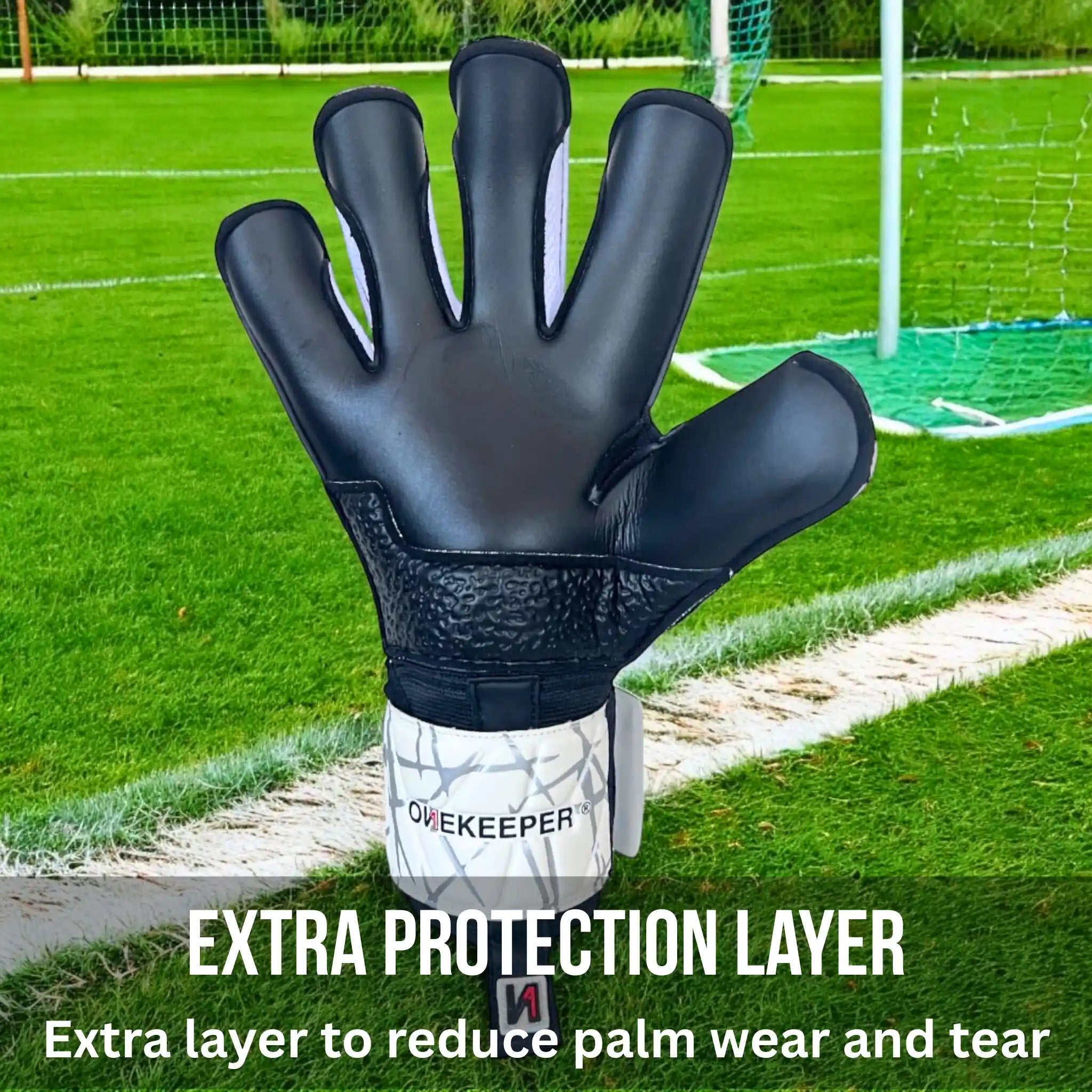 VECTOR Evolution Black and White with Removable Fingersaves for Kids and Youth (Spines Sold Separately)