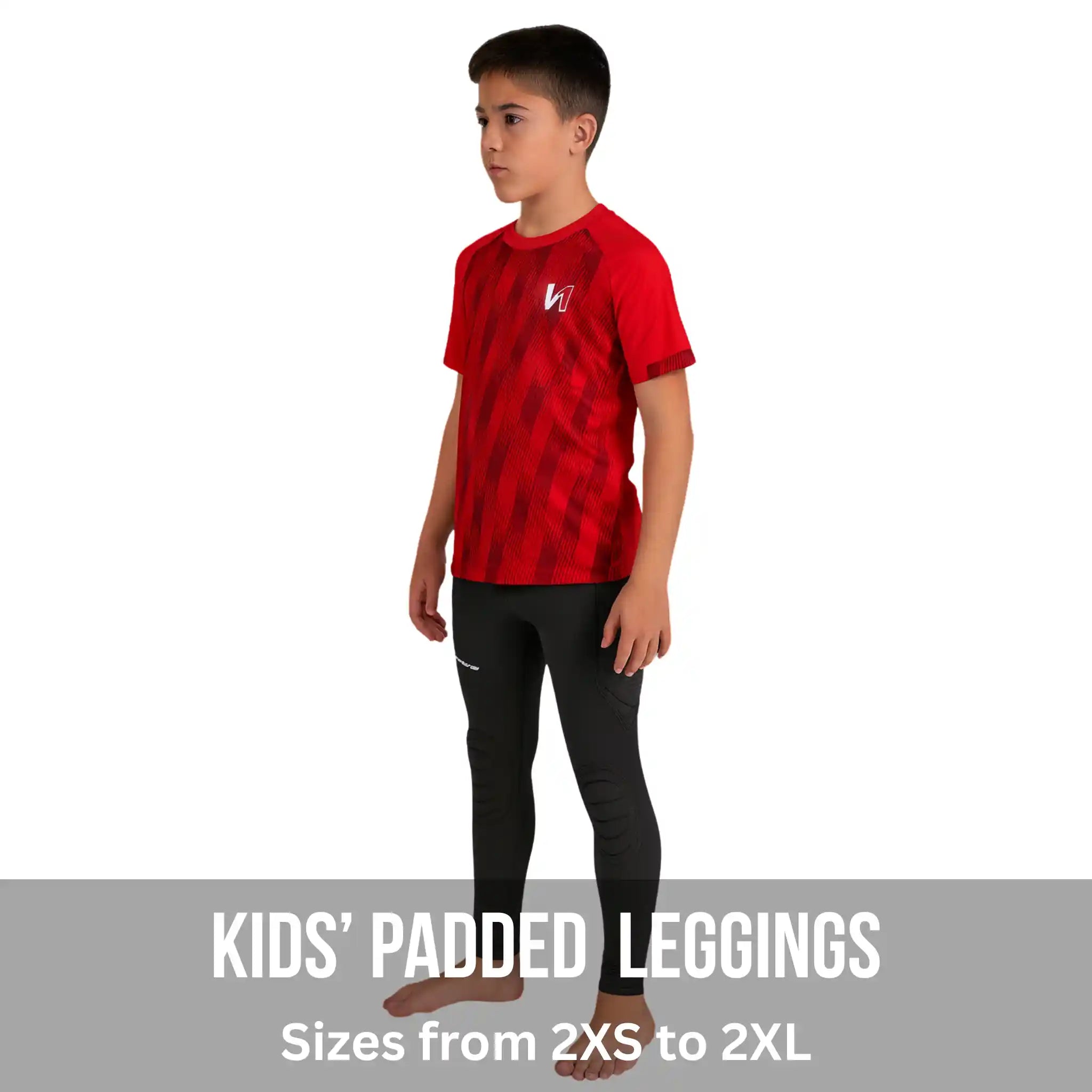 Goalkeeper Padded Leggings with Hip & Knee Protection