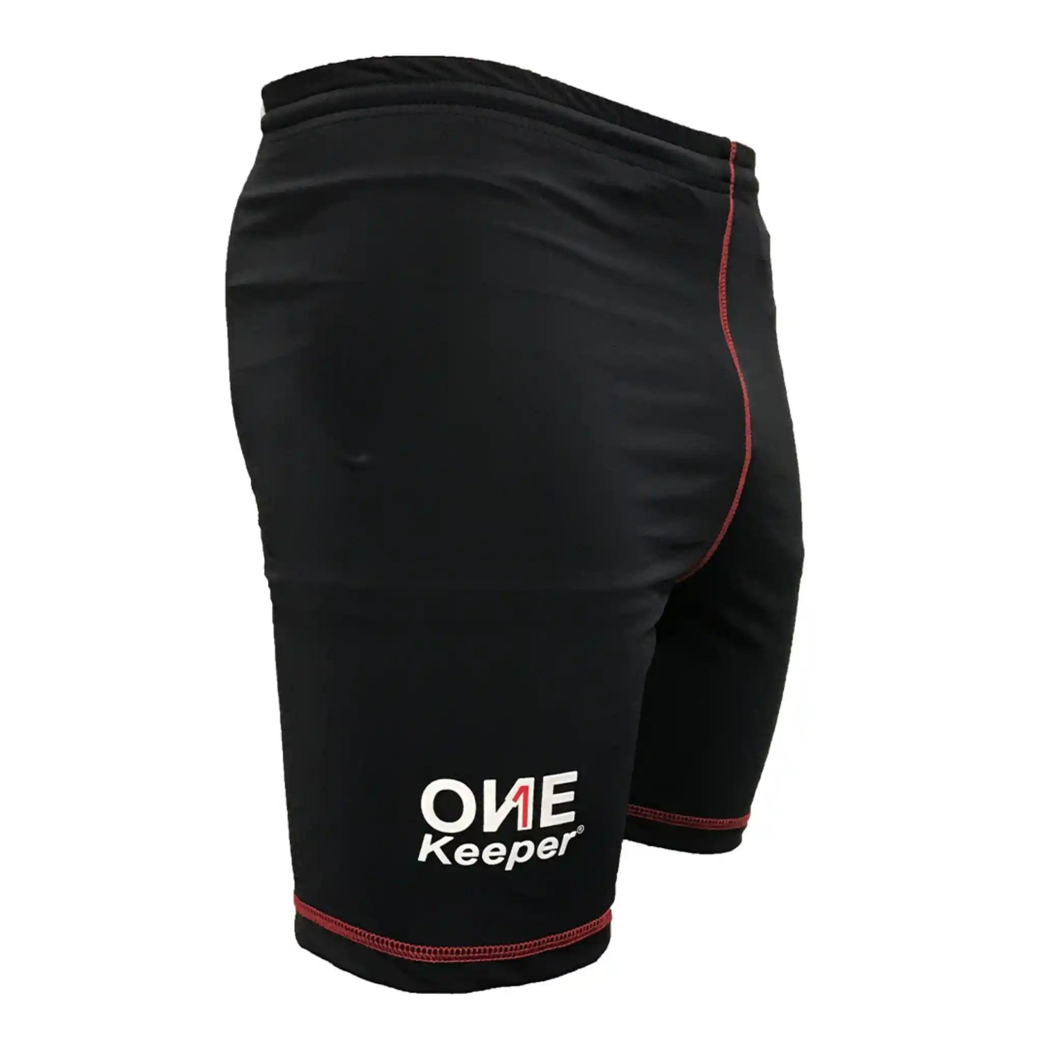 ONEKEEPER Men's Black Compression Short for Goalkeeping, All Seasons - ONEKEEPER USA