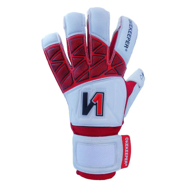 ONEKEEPER VECTOR White Goalkeepers | Removable Finger Saves (Spines not Included) - ONEKEEPER USA