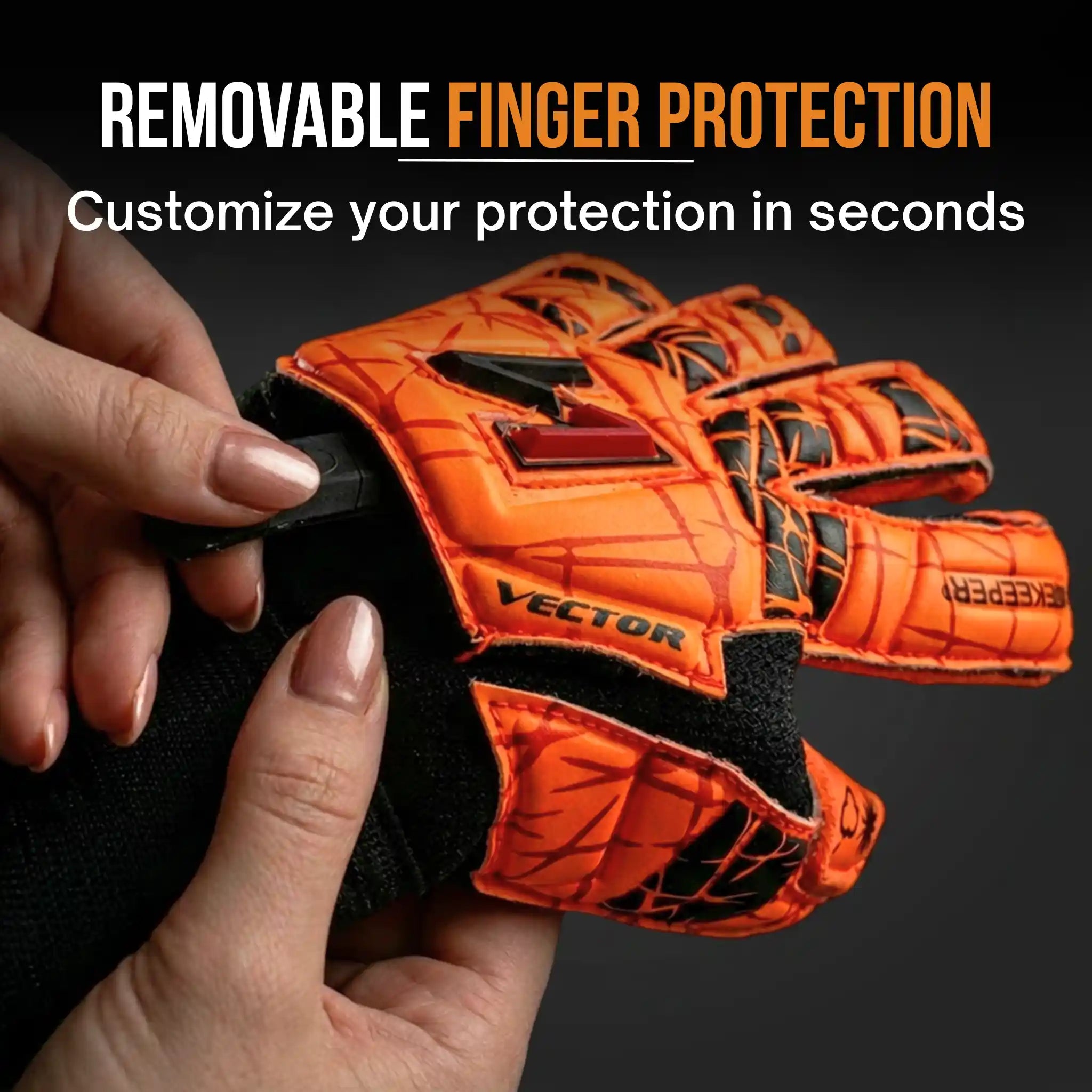 ONEKEEPER VECTOR Evolution Orange - No Finger Protection