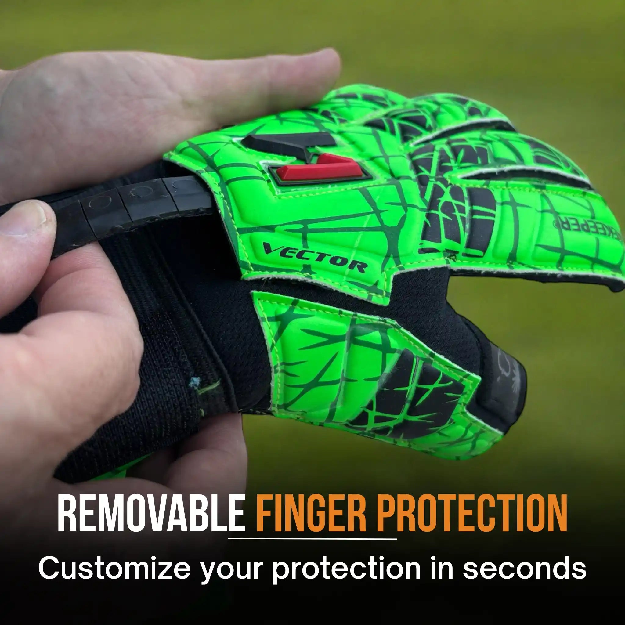 ONEKEEPER VECTOR Evolution Green - No Finger Protection