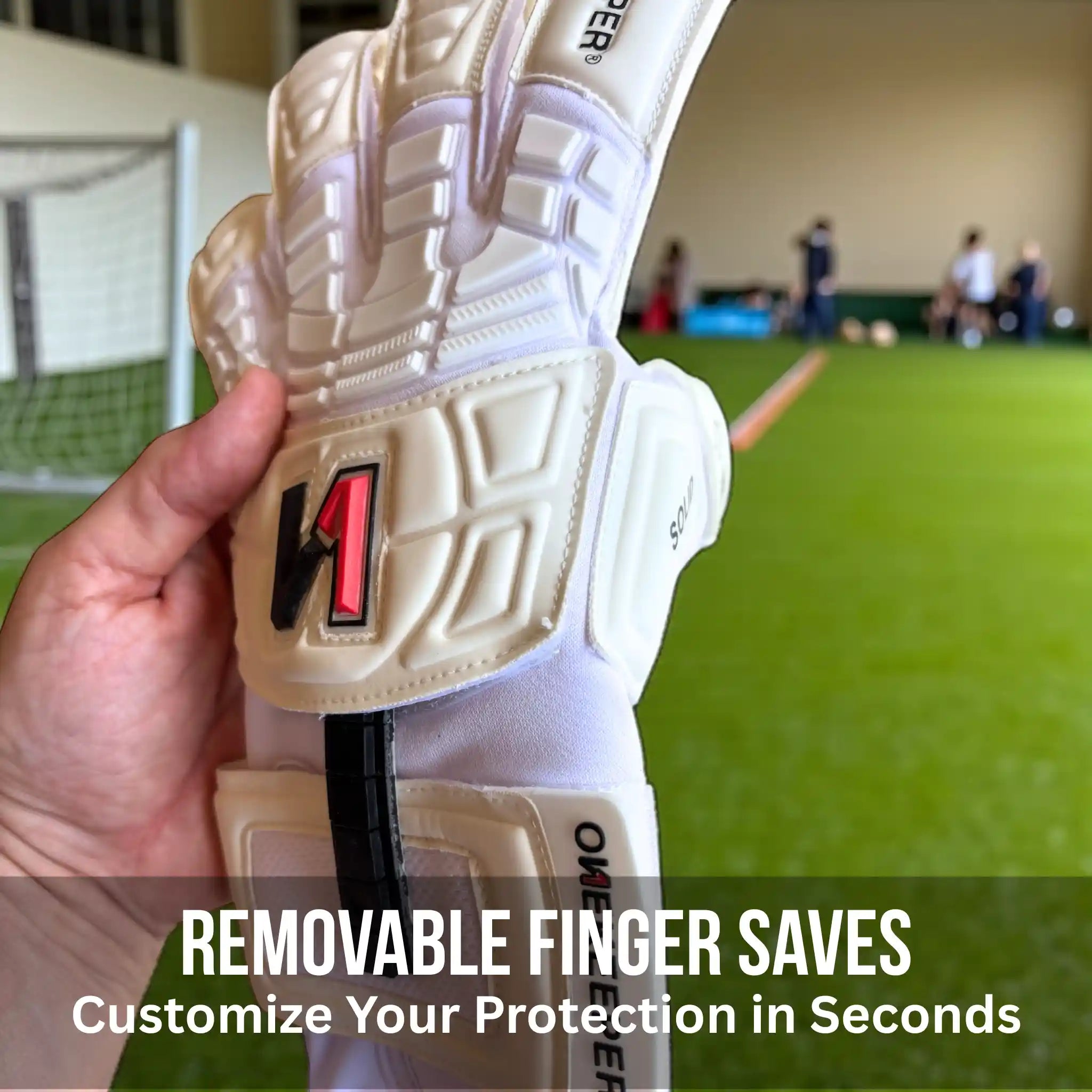 Solid White - Fingersave Ready (Sold Separately)