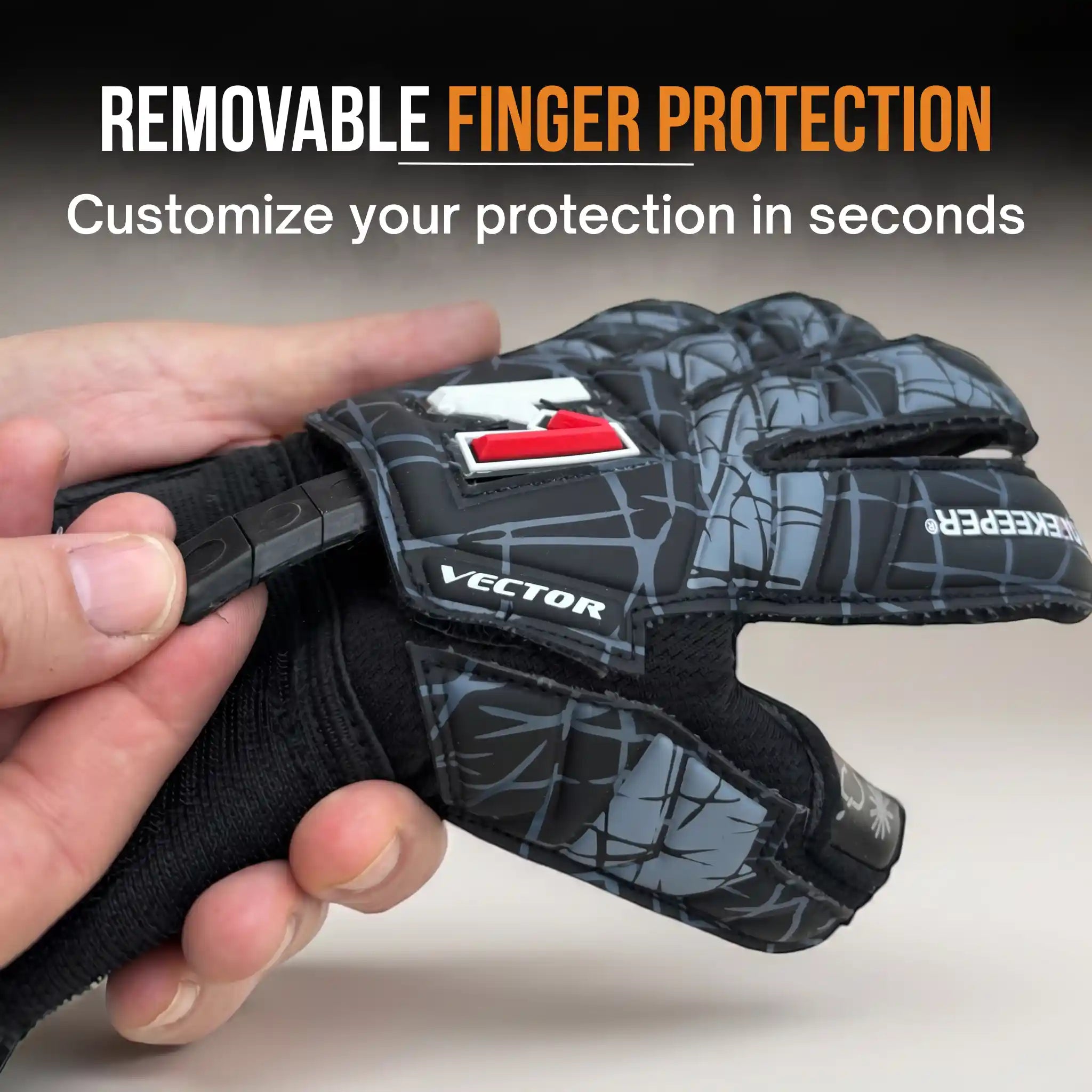 ONEKEEPER VECTOR Evolution Black - No Finger Protection