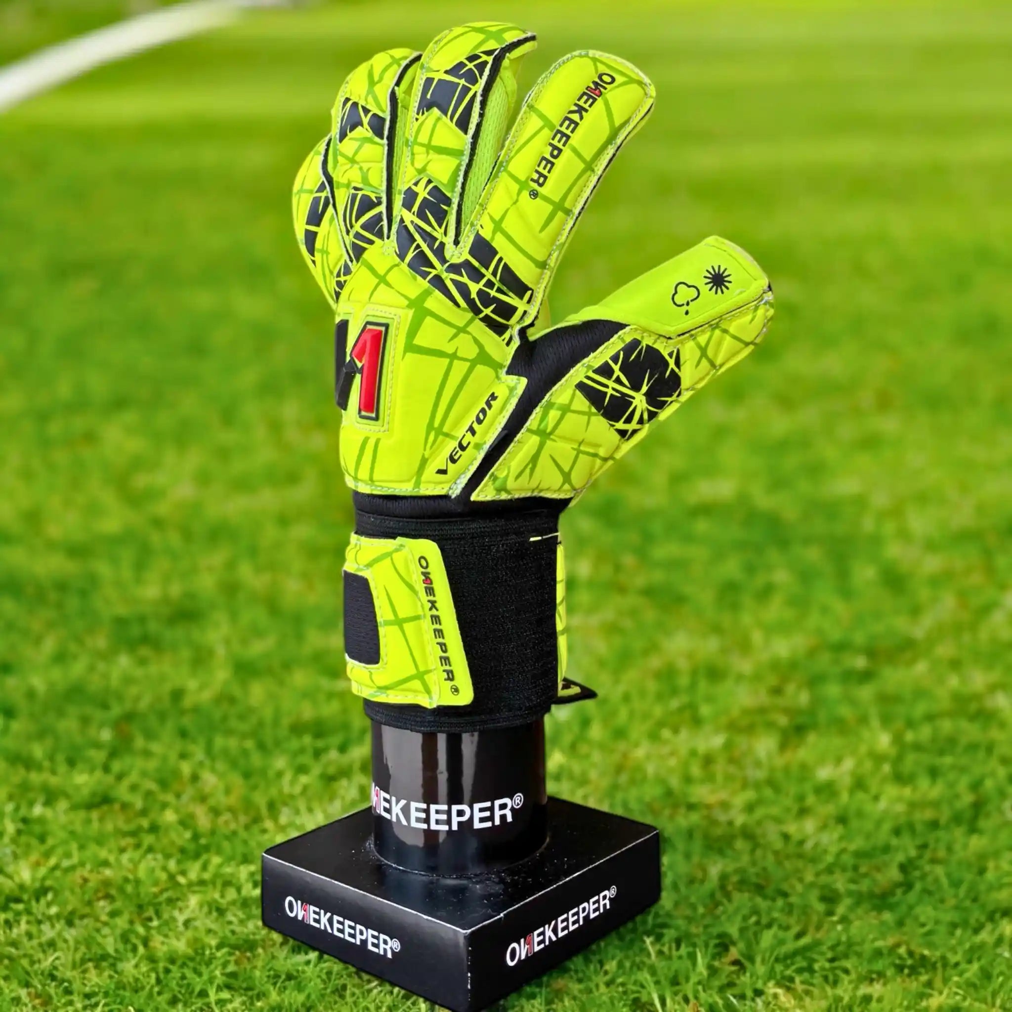 VECTOR Evolution Neon Yellow Removable Fingersaves (Spines Sold Separately)