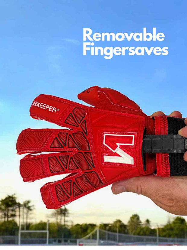 ONEKEEPER Vector Junior Red with Fingersaves