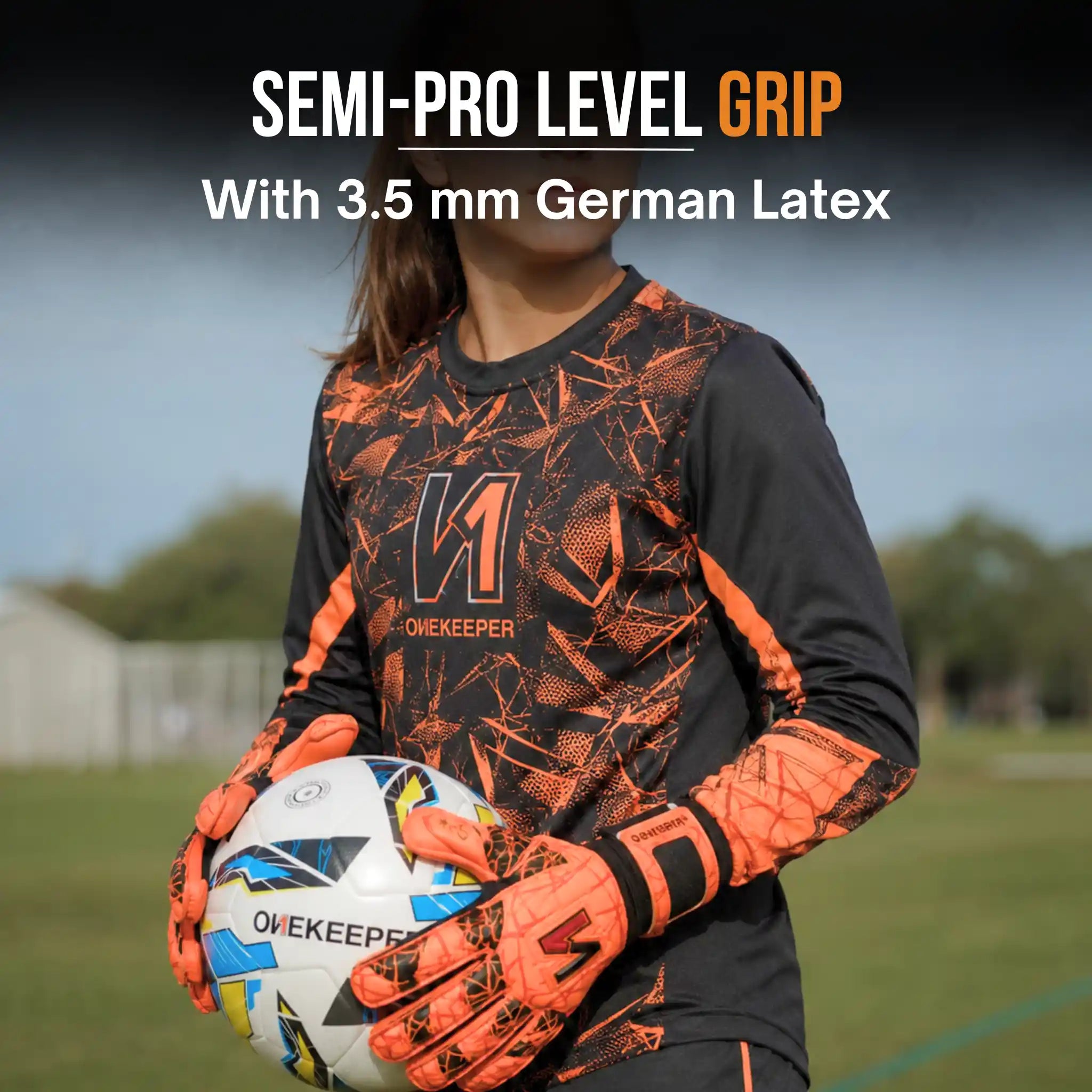 ONEKEEPER VECTOR Evolution Orange - No Finger Protection