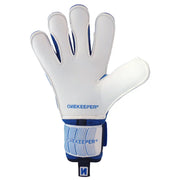 ONEKEEPER Fusion Aqua - Pro-Level Hybrid Cut Soccer Goalkeeper Gloves for Wet Weather Conditions - ONEKEEPER USA