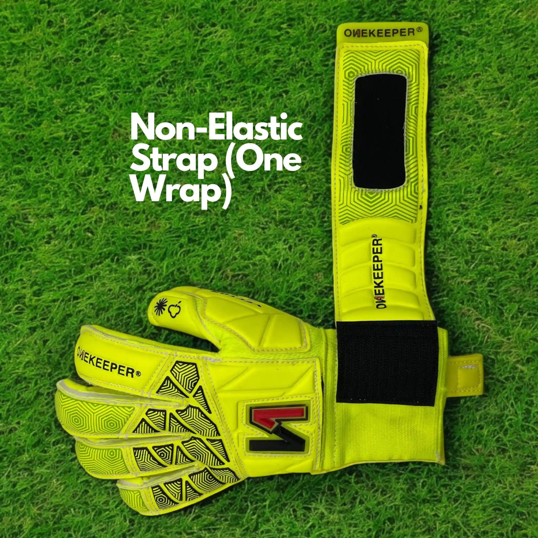 ONEKEEPER VECTOR Junior Fluorescent Yellow Kids & Junior Goalkeepers | Removable Finger Saves (Spines not Included) - ONEKEEPER USA