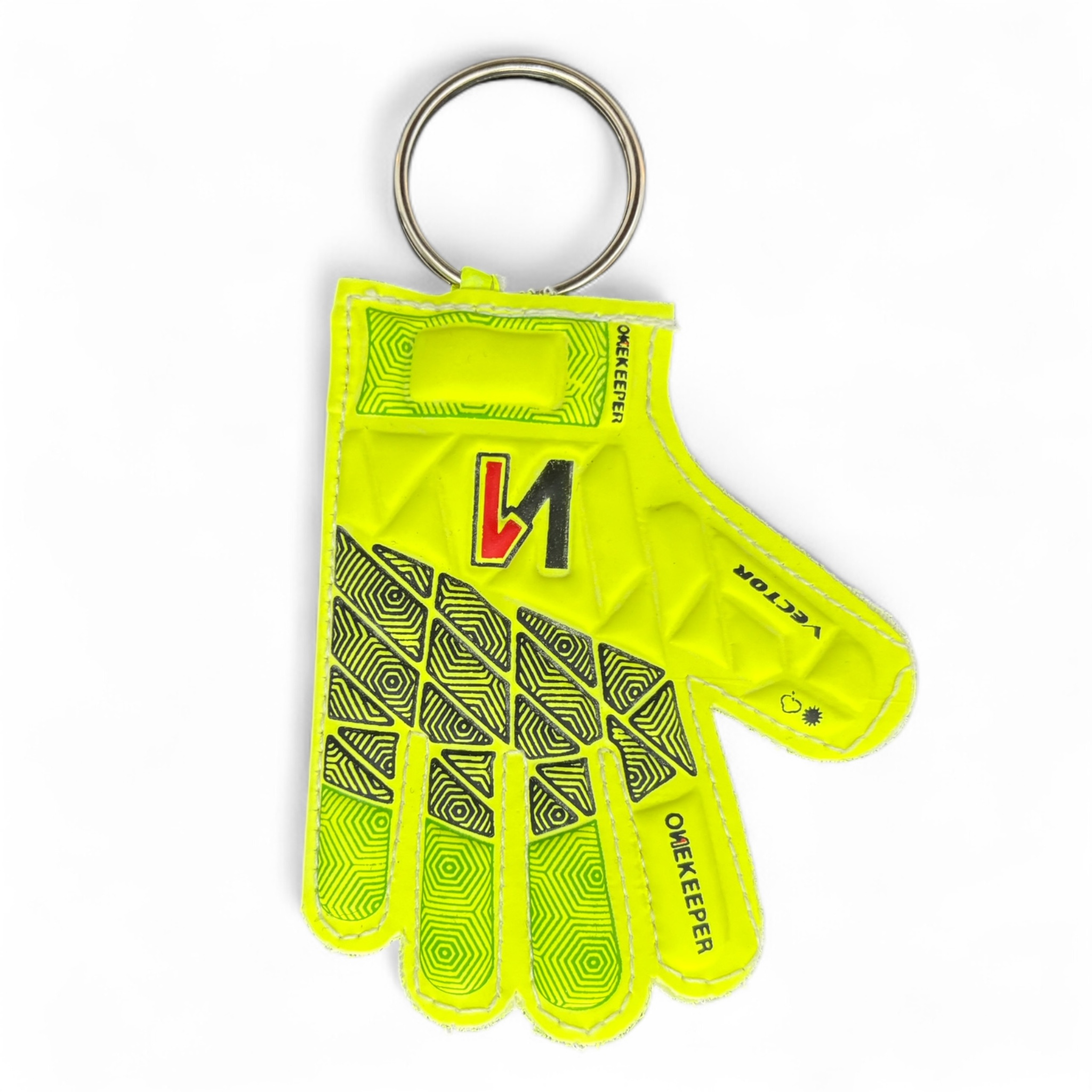 Goalkeeper Glove Keychain – Mini Soccer Goalie Glove Key Chain for Backpacks, Bags, Keys & Gifts – Perfect for Goalkeepers, Coaches, Fathers & Soccer Fans