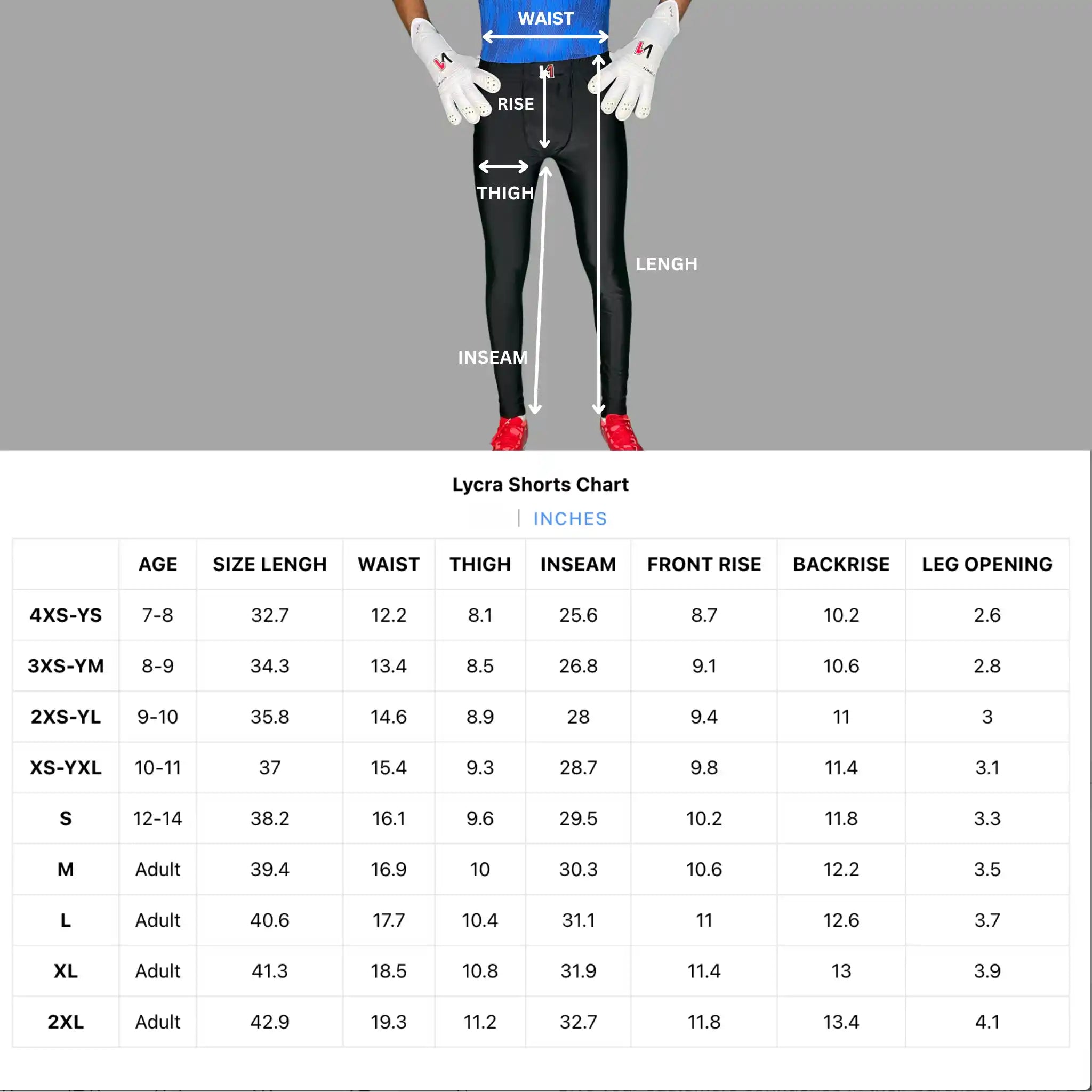 Goalkeeper Padded Leggings with Hip & Knee Protection