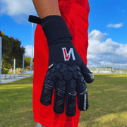 ONEKEEPER ACE Black (New Model) - All Black Negative Cut Pro-Level Goalkeeper Gloves for Kids and Adults - ONEKEEPER USA