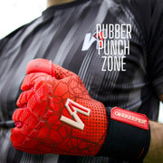 ONEKEEPER C-TEC Contact Pro All Red - Professional Level Goalkeeper Gloves - ONEKEEPER USA