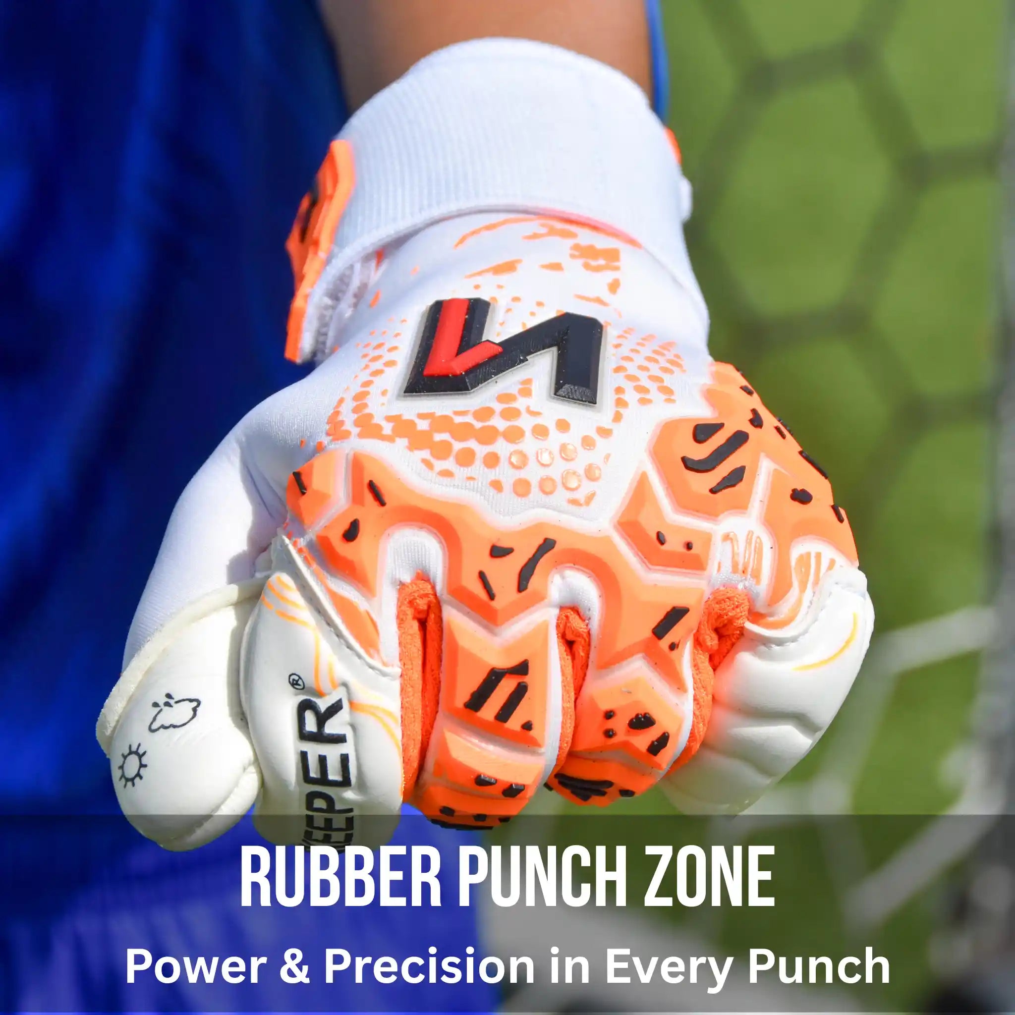 ONEKEEPER Iconic Neon Orange Rubber Punch Zone