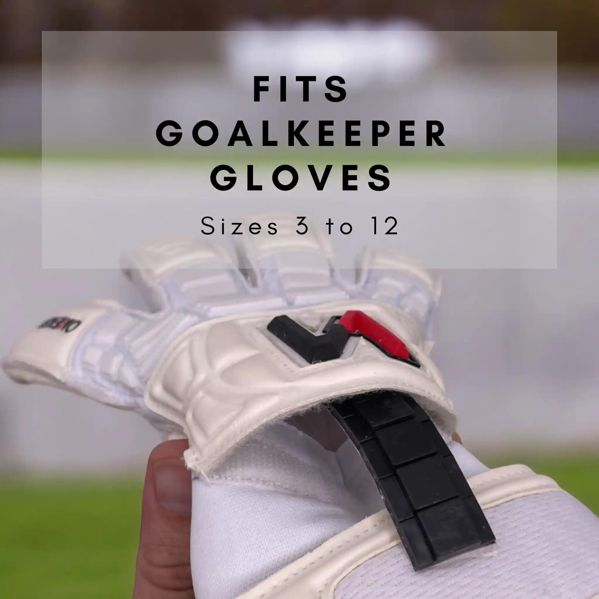 ONEKEEPER Soccer GK Fingersaves (Set of 8 Spines) Fits Goalkeeper Gloves Sizes 3-12 - ONEKEEPER USA