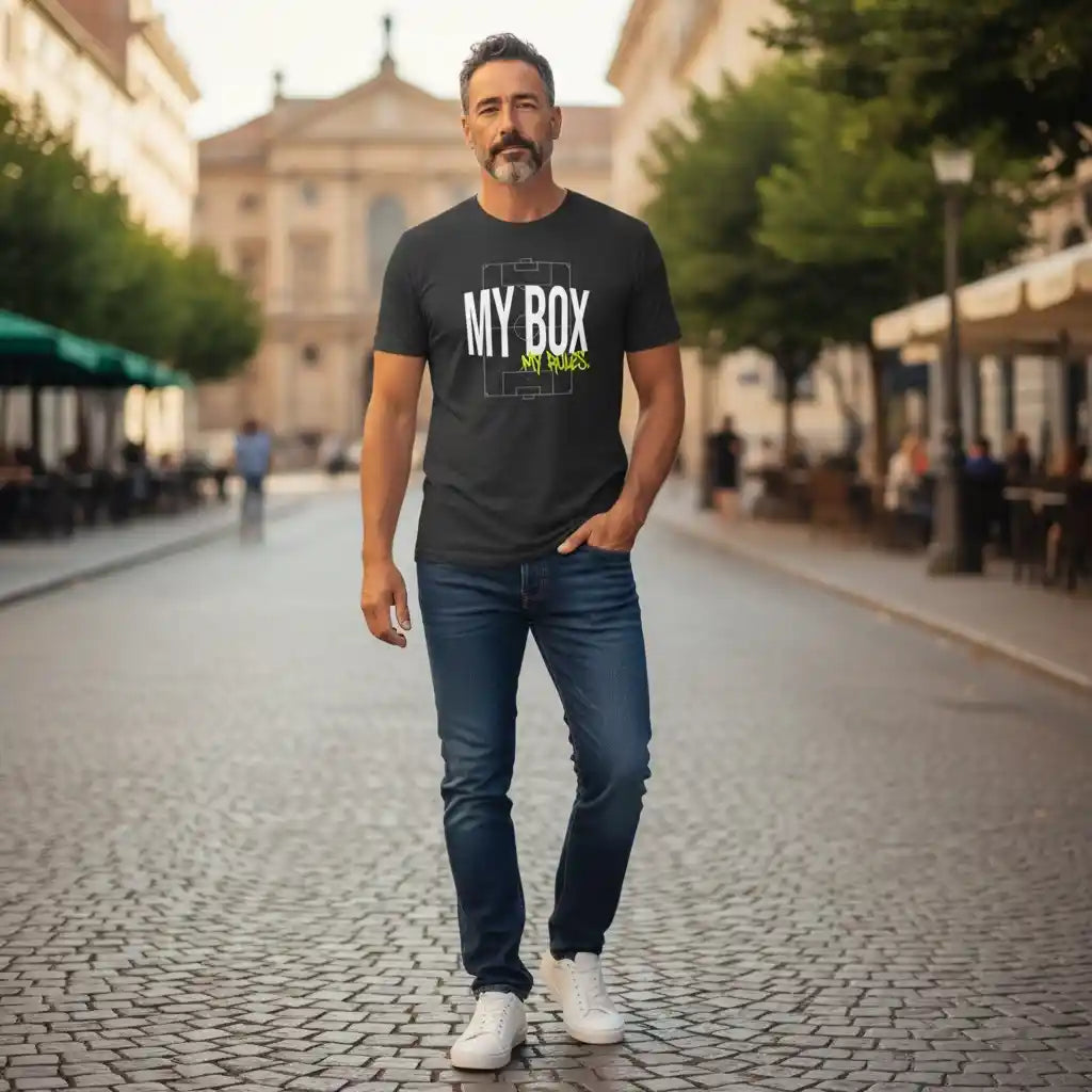 My Box. My Rules. — Goalkeeper Unisex T-Shirt