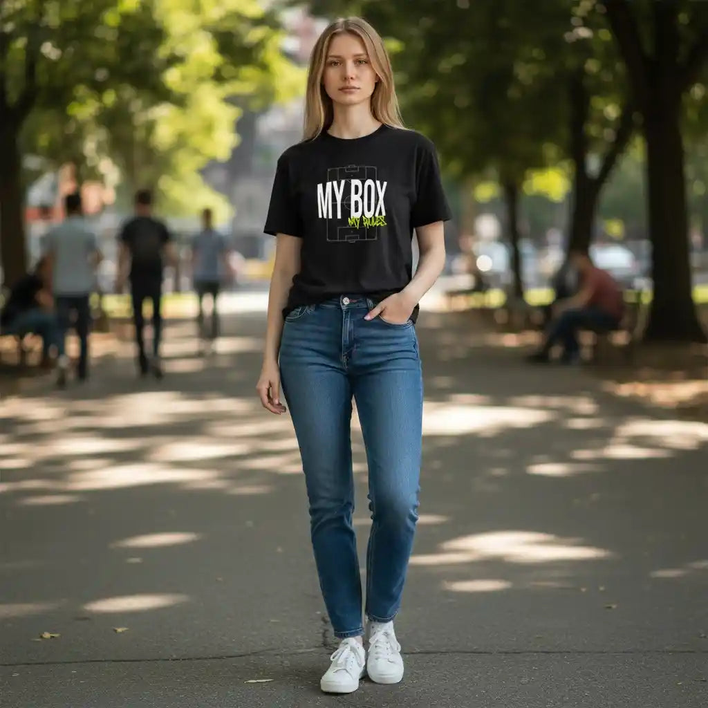 My Box. My Rules. — Goalkeeper Unisex T-Shirt