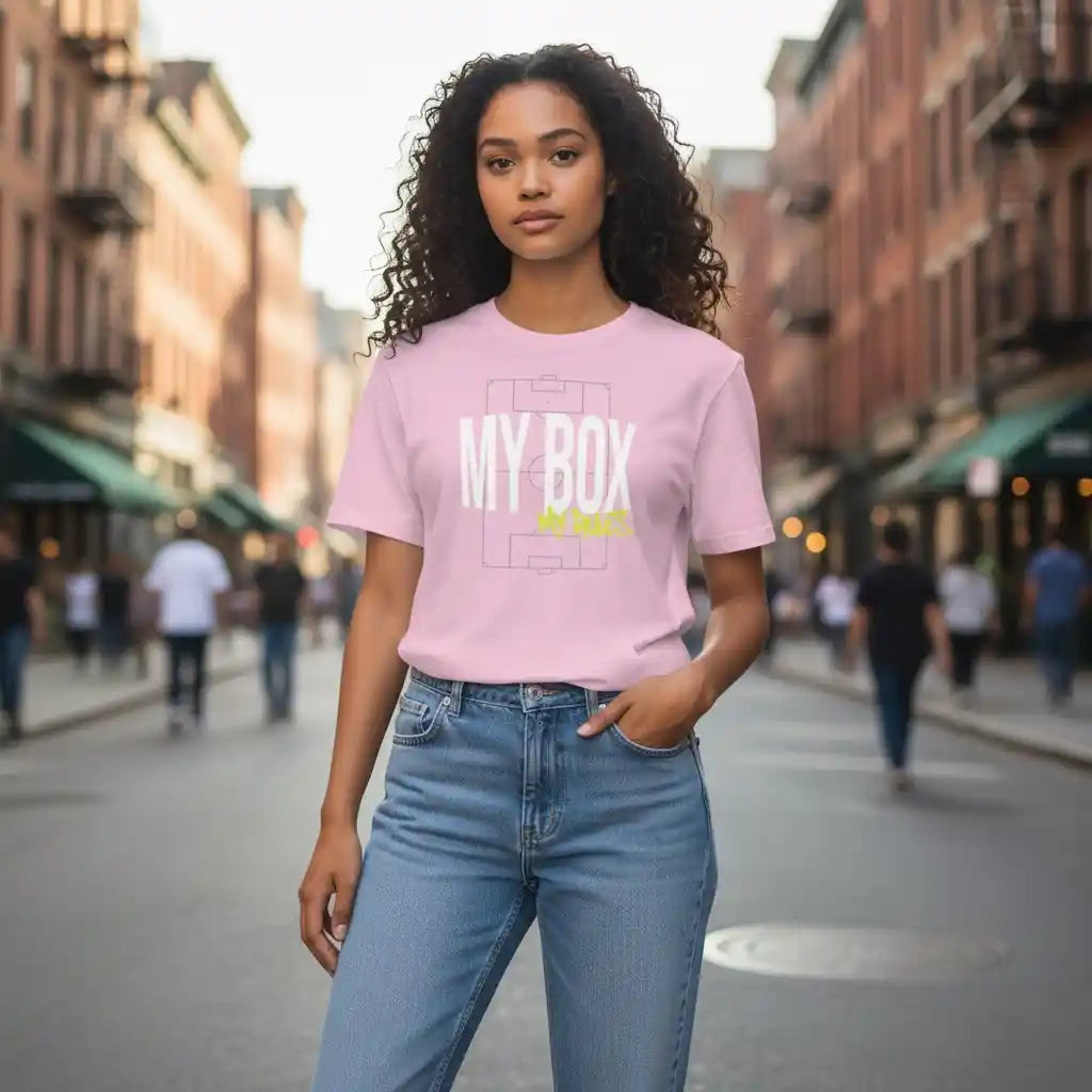 My Box. My Rules. — Goalkeeper Unisex T-Shirt