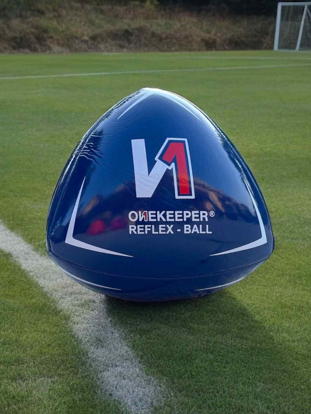 Blue ONEKEEPER Soccer Reflex & Reaction Balls for Agility Reflex and Speed, Coordination Training