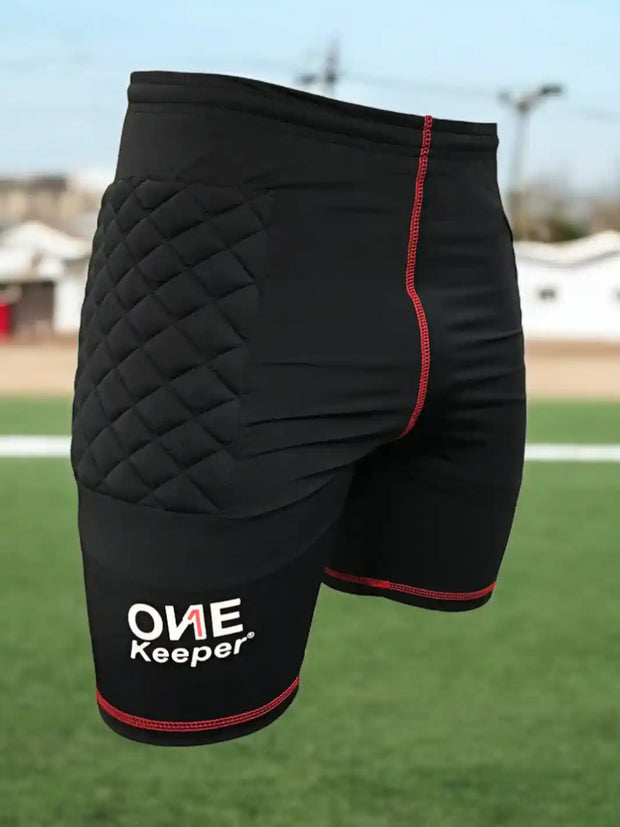 ONEKEEPER Padded Compression Shorts for Goalkeepers