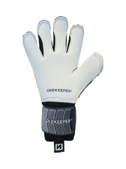 Professional goalkeeper gloves ONKEEPER Fusion Pro Classic Contact Black Fusion Cut gk