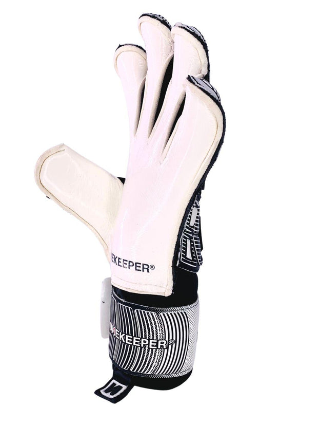 Professional goalkeeper gloves ONKEEPER Fusion Pro Classic Contact Black Fusion Cut gk