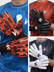 ONEKEEPER ACE Orange and White -Negative Cut Pro-Level Goalkeeper Gloves - ONEKEEPER USA