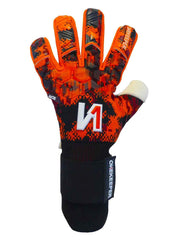 ONEKEEPER ACE Orange and White -Negative Cut Pro-Level Goalkeeper Gloves - ONEKEEPER USA