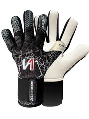 ONEKEEPER C-TEC Black and White - Pro Goalkeeper Gloves for Kids & Adults - ONEKEEPER USA