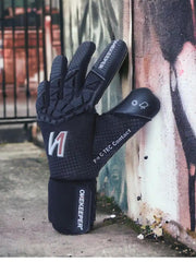 ONEKEEPER C-TEC Contact Pro All Black - Professional Level Goalkeeper Gloves for Kids and Adults - ONEKEEPER USA