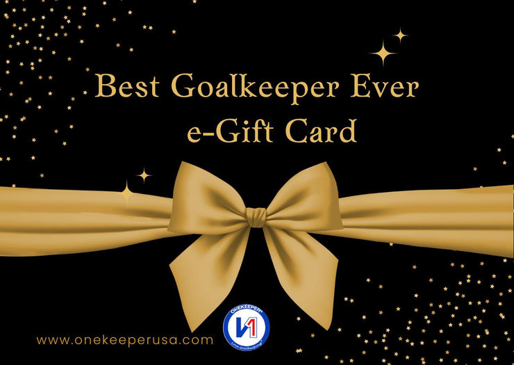 ONEKEEPER Gift Card Best Goalkeeper Ever