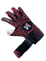 ONEKEEPER Finaty Red - Negative Cut Red and White Pro-Level Goalkeeper Gloves for Kids, Youth and Adults - ONEKEEPER USA