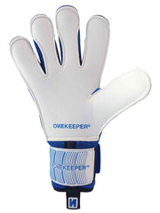 ONEKEEPER Fusion Aqua - Pro-Level Hybrid Cut Soccer Goalkeeper Gloves for Wet Weather Conditions - ONEKEEPER USA