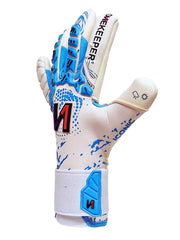 ONEKEEPER Iconic - Snug Fit - Negative Cut Blue Pro-Level Golie Gloves for Kids, Youth and Adults - ONEKEEPER USA