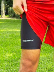 ONEKEEPER Men's Black Compression Short for Goalkeeping, All Seasons - ONEKEEPER USA