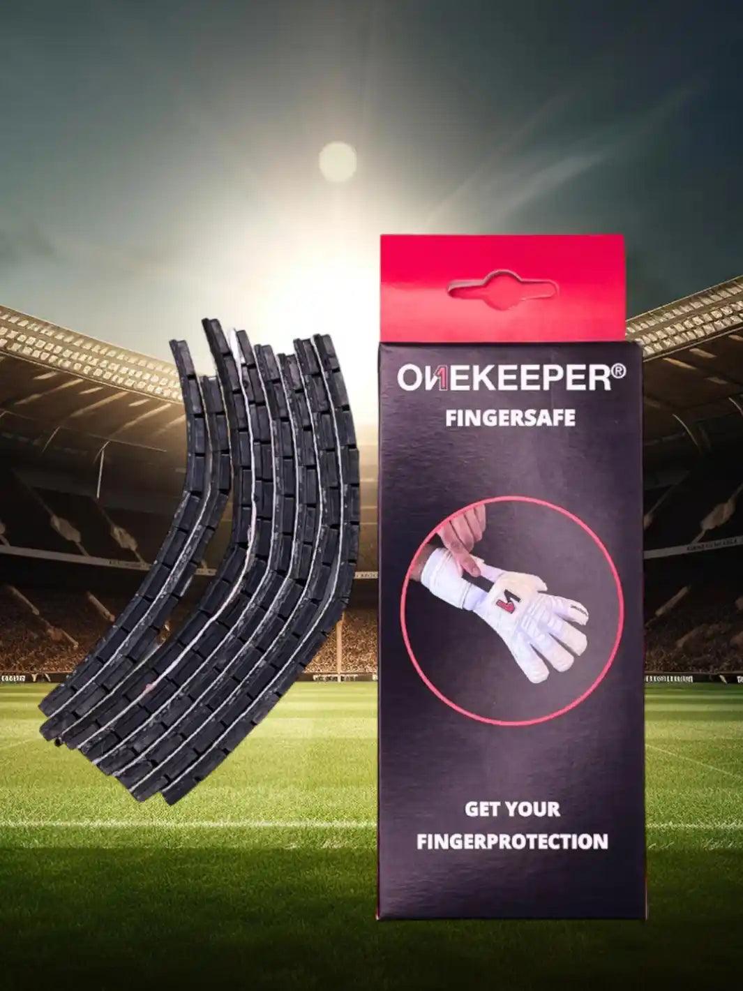 ONEKEEPER Soccer GK Fingersaves (Set of 8 Spines) Fits Goalkeeper Gloves Sizes 3-12 - ONEKEEPER USA