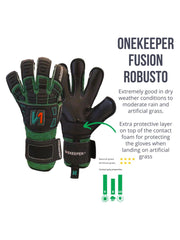 ONEKEEPER SOLID Robusto - Professional Level Goalkeeper Glove - ONEKEEPER USA